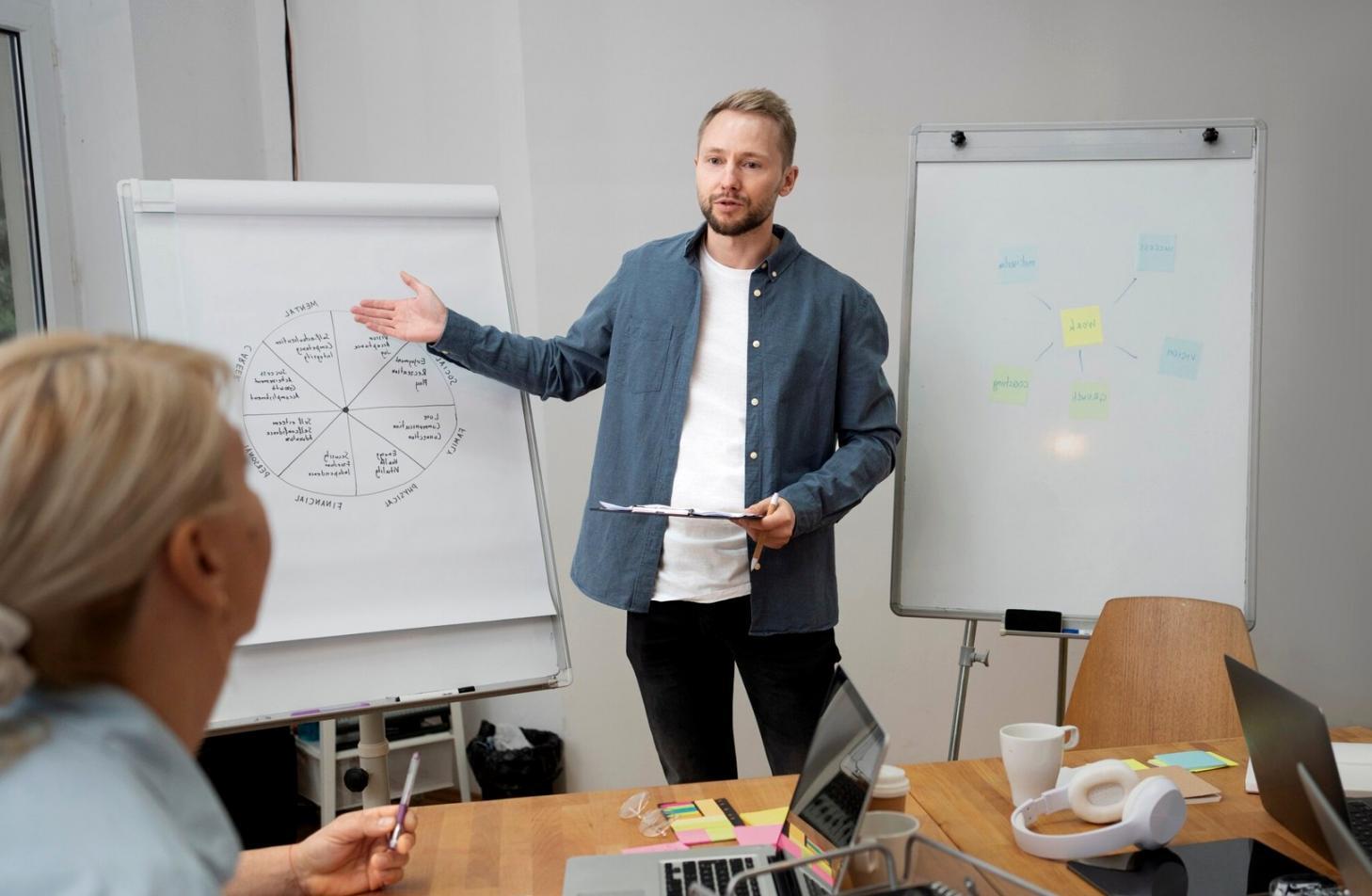 Professionnels travaillant sur des analyses financières